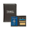 Leatherette Passport Travel Wallet